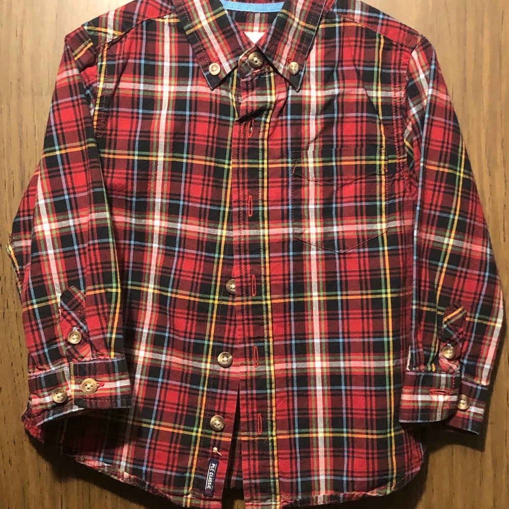 The Children’s place toddler boy button down dress shirt